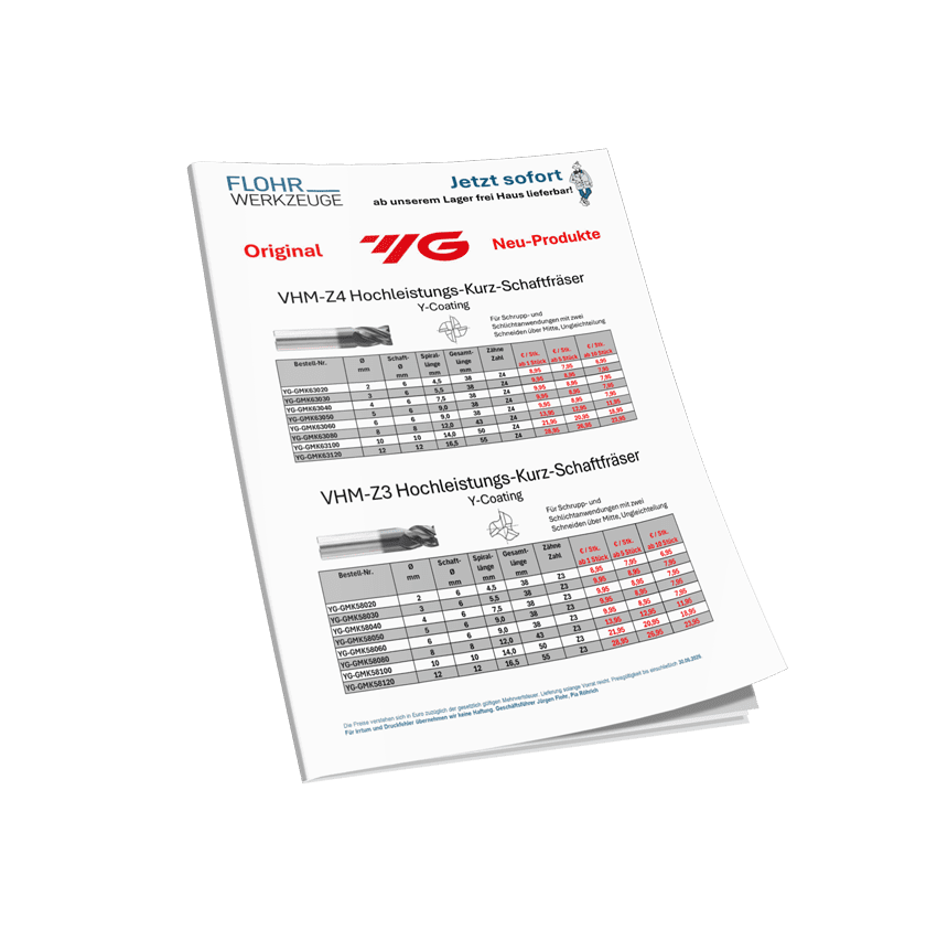 Flohr Preisaktion Fräsen & Entgraten